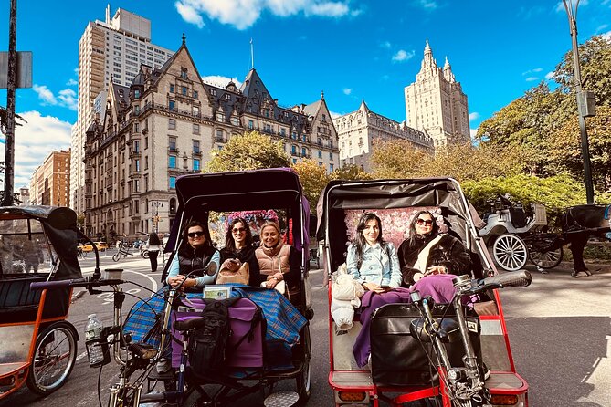 1 or 2 hour Central Park Pedicab Tour. - Starting at 764 Doris C Freedman Pl