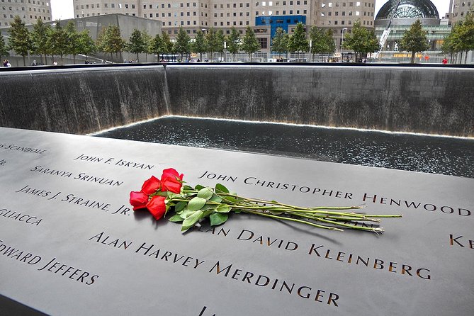 9/11 Memorial Tour with Skip-the-Line Museum Ticket - The 9/11 Memorial pools and the names