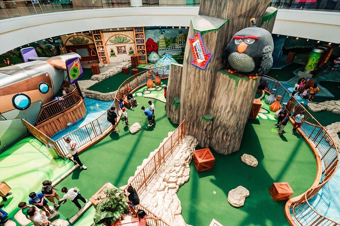 American Dream Angry Birds Indoor Mini Golf Ticket - Why the indoor setting helps