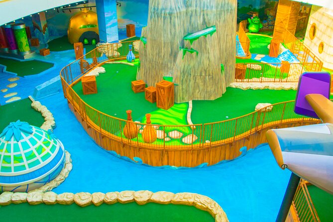 American Dream Angry Birds Indoor Mini Golf Ticket - Adding food, shopping, and souvenirs
