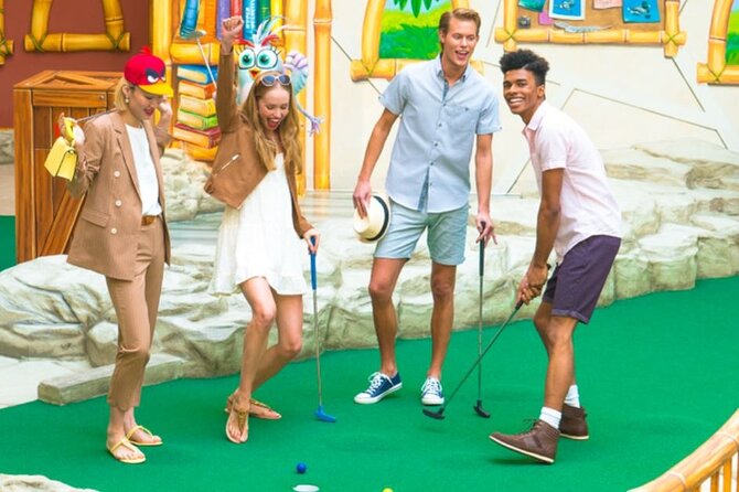 American Dream Angry Birds Indoor Mini Golf Ticket - What I like, and what gives me pause