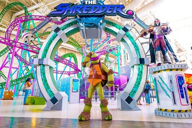 American Dream Nickelodeon Universe Indoor Theme Park Ticket - The ticket process and the important QR code warning