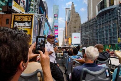 Big Bus NYC: Hop-On Hop-Off Sightseeing Tour by Open-top Bus
