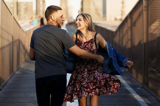 Bridges of New York: Professional Photoshoot - Dumbo gives the session its local character