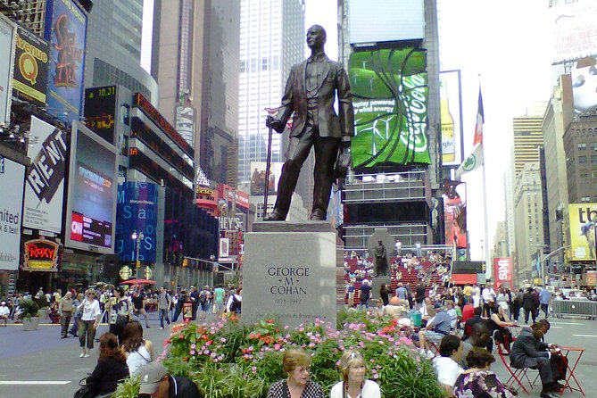 Broadway: A Self-Guided Audio Tour of the World's Iconic Theatre District - Times Square, bright and crowded by design