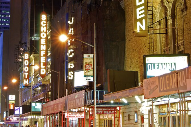 Broadway: A Self-Guided Audio Tour of the World's Iconic Theatre District - Finishing near the New Amsterdam Theatre