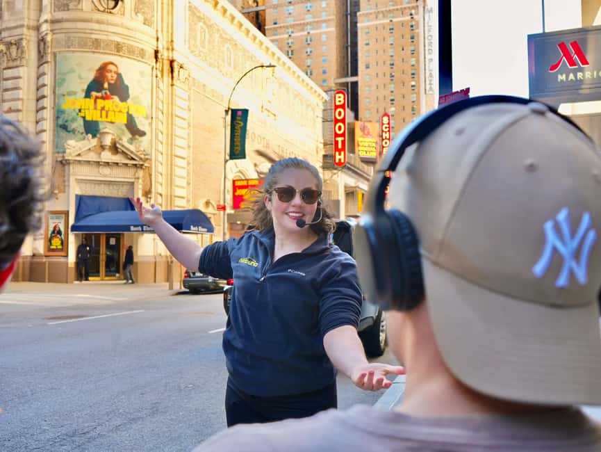 Broadway the Tour: NYC's Immersive Historic Walking Tour - Thirty theater exteriors across fifteen blocks