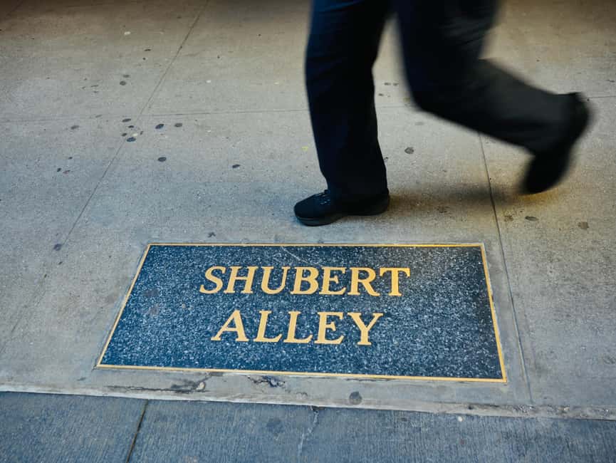 Broadway the Tour: NYC's Immersive Historic Walking Tour - The middle of the route: plays, composers, and the people behind the signs