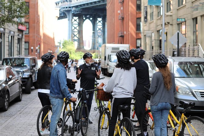 Brooklyn Bridge and Waterfront 2-hour Guided Bike Tour - Bikes, helmets, water, and the practical setup