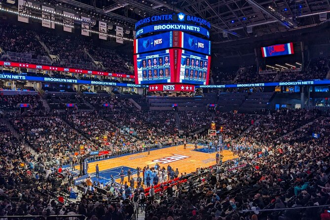 Brooklyn Nets Basketball Game Ticket at Barclays Center - Food, Drinks, and Matchday Activities Inside