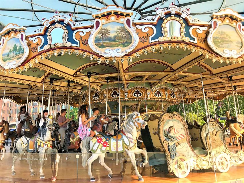 Brooklyn: The Bridge, DUMBO, & Brooklyn Heights Best of Tour - Brooklyn Bridge Park and the 1922 carousel
