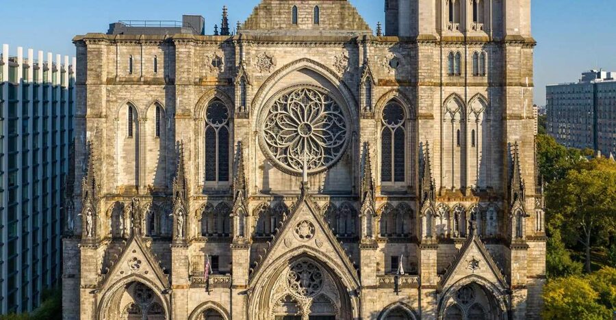 Cathedral of St. John the Divine: Self-Guided Tour - Entering through security and the Visitor Center