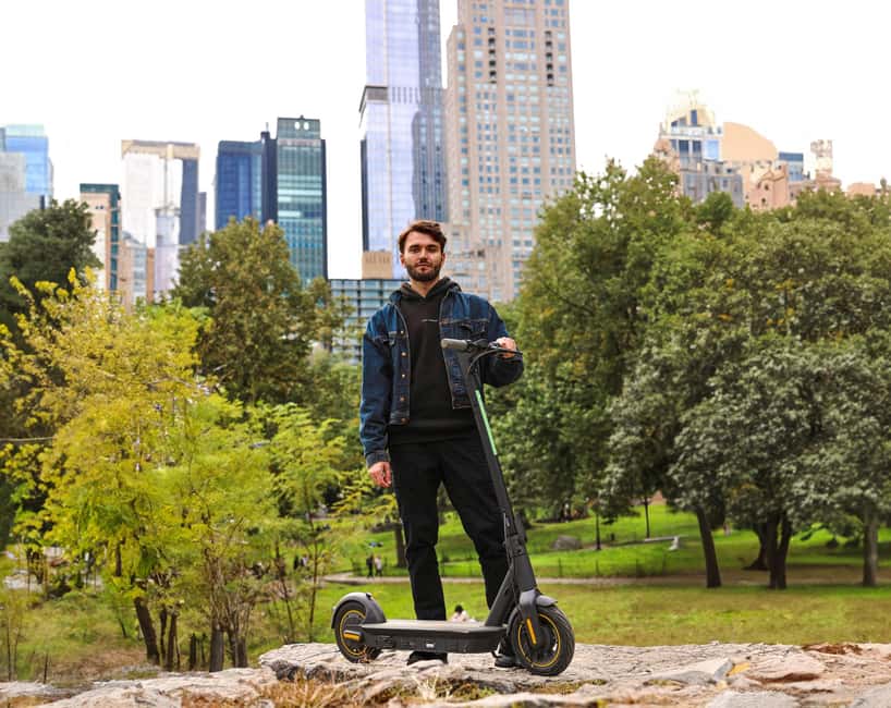 Central Park Escooter Rentals - Starting at 203 W 58th Street