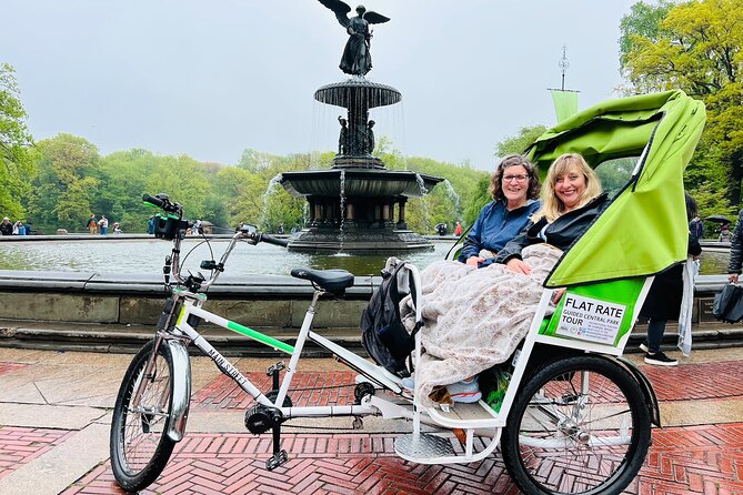 Central Park Film Spots Pedicab Tour - Bow Bridge, romance on a movie-set classic