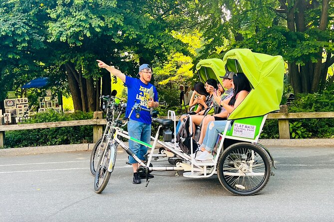 Central Park Film Spots Pedicab Tour - Strawberry Fields and the Imagine mosaic
