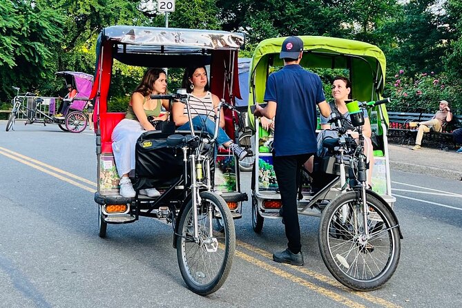 Central Park Film Spots Pedicab Tour - Cherry Hill and the Friends connection