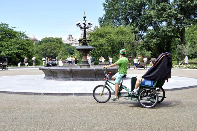 Central Park Guided Pedicab Tours - The two-hour route: the best balance