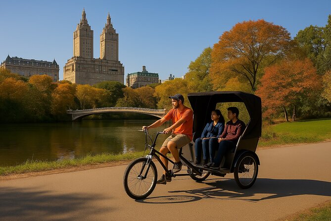 Central Park Guided Tours Pedicab - Key points to know before you book