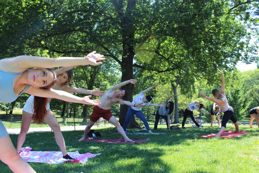 Central Park: Highest Rated Yoga Class in New York City! - What the 90-minute booking actually includes
