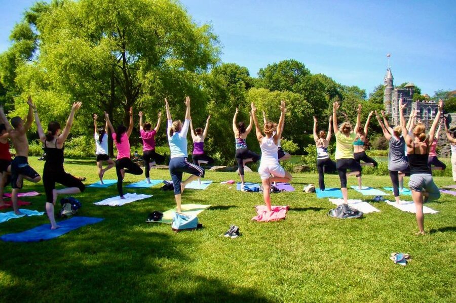 Central Park: Highest Rated Yoga Class in New York City! - The indoor alternative near W 72nd Street