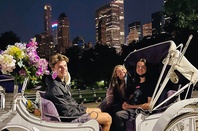 Central Park Moonlight Tour with Photo (45 min) ~ Skip the line - A quiet ride through New York after dark