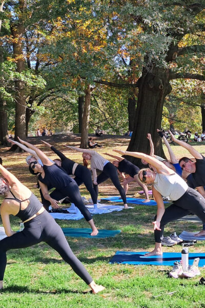 Central Park, New York: Yoga Classes in the park since 2012