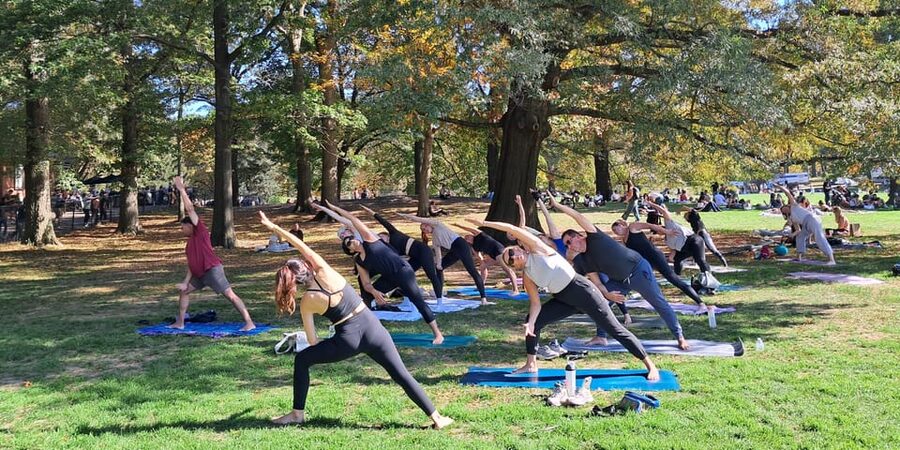 Central Park, New York: Yoga Classes in the park since 2012 - Who will get the most from this class