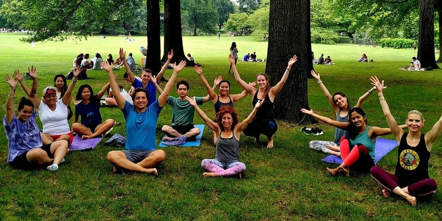 Central Park, New York: Yoga Classes in the park since 2012 - The value of $24 in New York