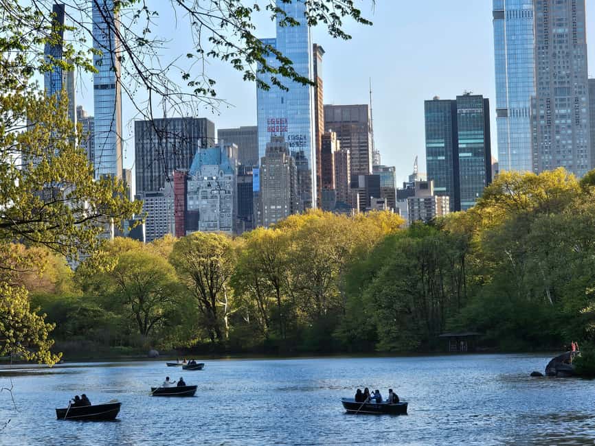 Central Park, NY: Nature, Architecture and Movie Scenes Tour - Bow Bridge and the apartment views across the lake