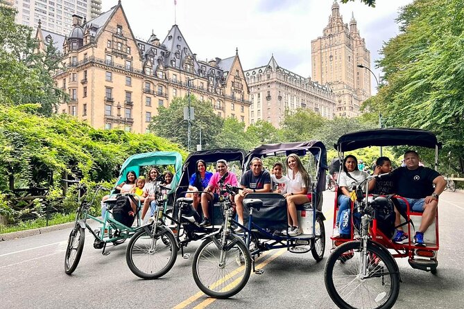 Central Park Pedicab Guided Tour - From the Carousel to the Mall