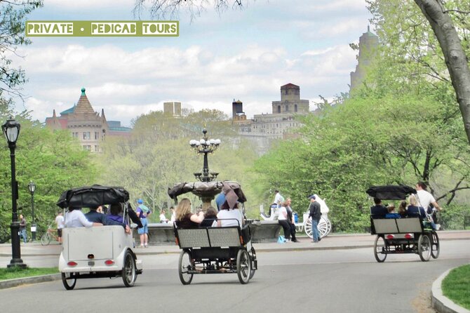 Central Park Pedicab Guided Tours - 1, 1.5 & 2Hrs - Bethesda Fountain, the park’s grand centerpiece