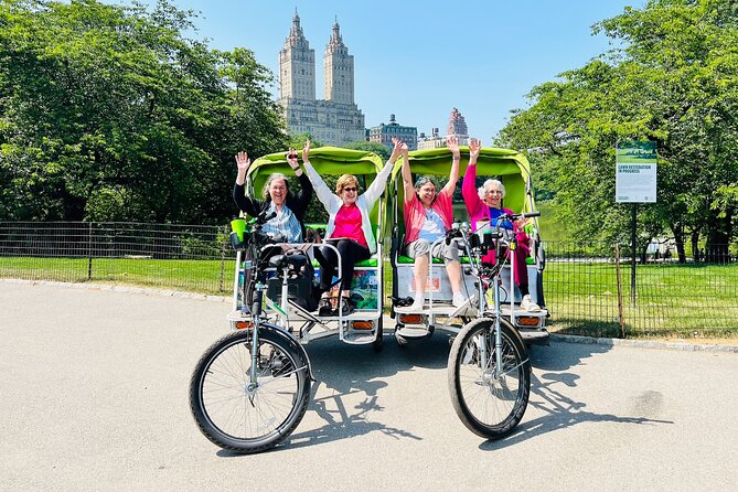 Central Park Pedicab Guided Tours - Strawberry Fields and the Dakota
