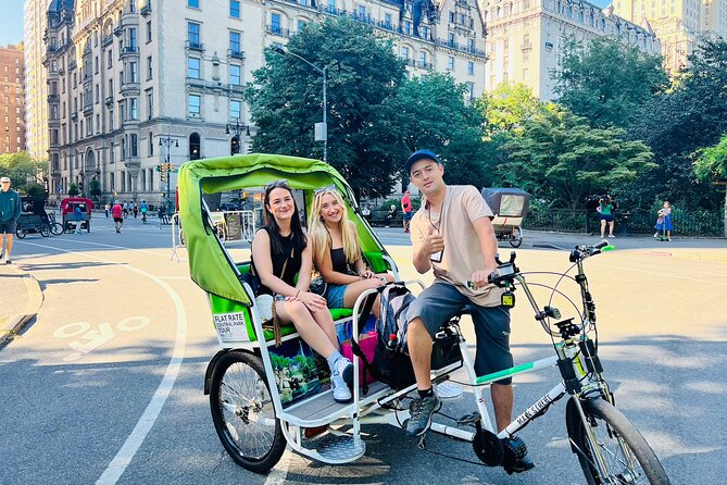Central Park Pedicab Tour ( starting - Natural History Museum ) - The Mall, Cherry Hill, and Bow Bridge