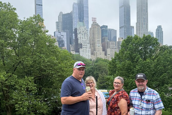 Central Park Pedicab Tour– Top Highlights - Bow Bridge and the view toward the Dakota