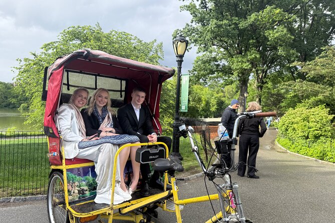Central Park Pedicab Tour– Top Highlights - Strawberry Fields and the west side of the park