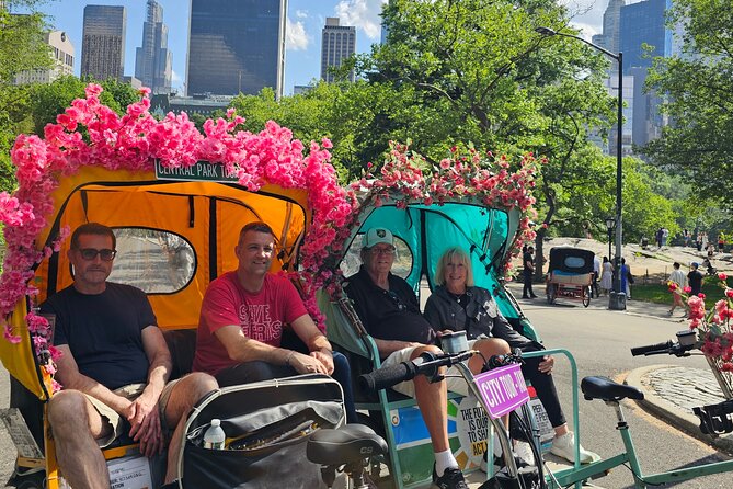 Central Park Pedicab Tour– Top Highlights - Price, timing, and practical value