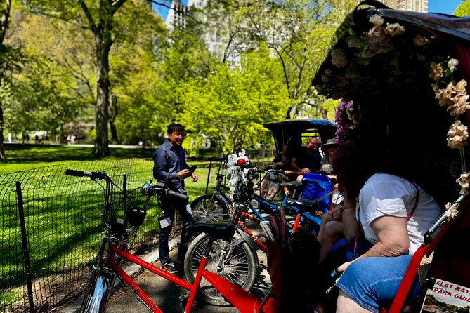 Central Park Pedicab Tours - History and Movie Locations - The Mall and Bethesda Terrace
