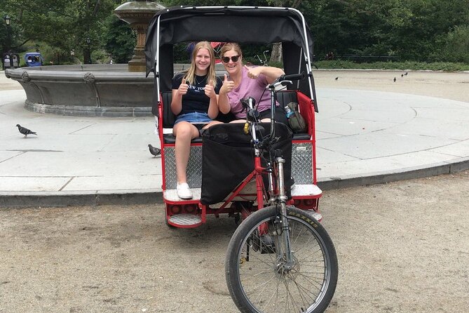 Central Park Pedicab Tours with New York Pedicab Services - The carousel, Literary Walk, and Balto