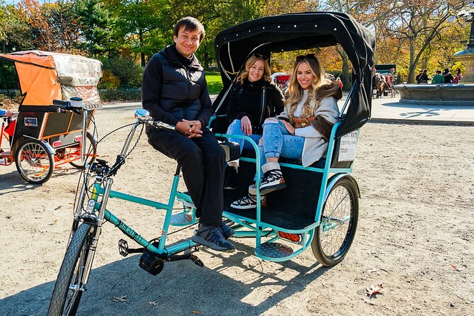 Central Park Private Pedicab Tour (60 mins) - A quick ride through a very big park