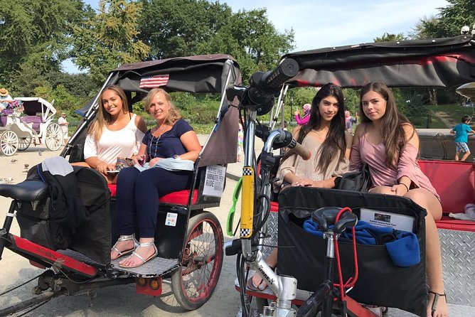 Central Park Private Pedicab Tour for 1 Hour - The lower loop, covered without a long walk