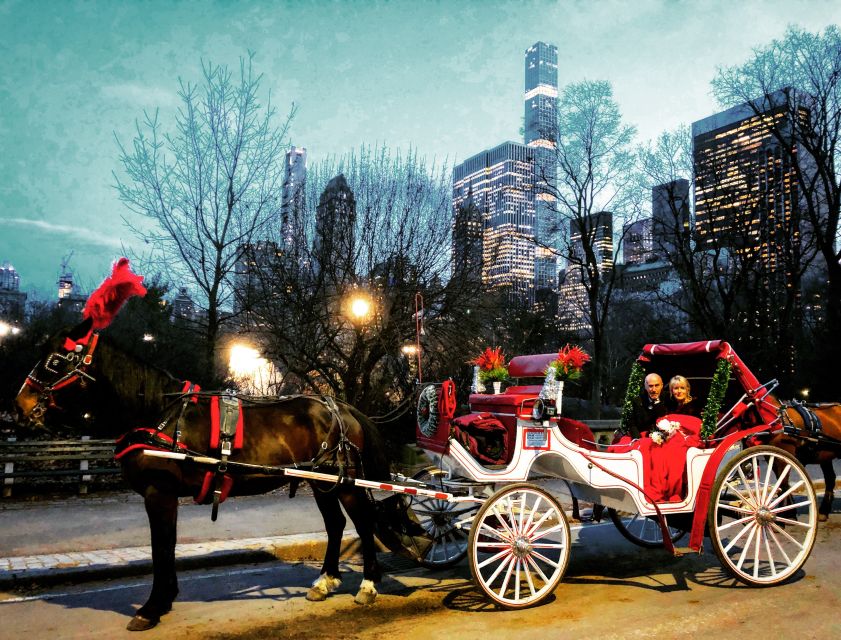 Central Park: Short Horse Carriage Ride (Up to 4 Adults) - Meeting the carriage at the José Julián Martí Statue