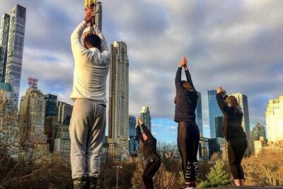 Central Park Walking Tour with Yoga