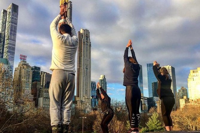 Central Park Walking Tour with Yoga - Instructor-led yoga in a scenic setting