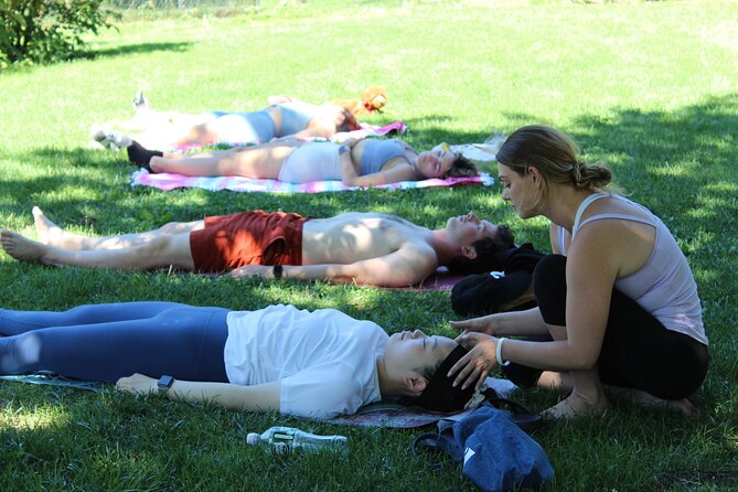 Central Park Yoga Class with a View in the Heart of New York City - Yoga with Manhattan as your backdrop