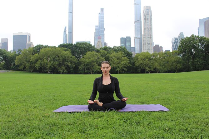 Central Park Yoga Class with a View in the Heart of New York City - Weather, cancellation, and timing
