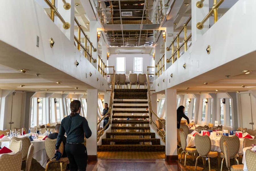 Cornucopia Princess NYC New Years Eve Cruise - The DJ, dance floor, and sound-level question