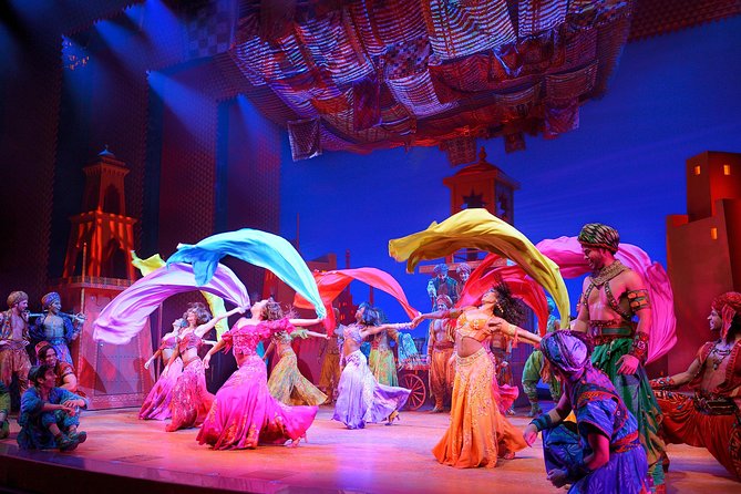 Disney's Aladdin on Broadway Ticket - Booking details, ticket delivery, and weather policy