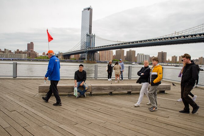 DUMBO Brooklyn Food and Culture Tour - Fulton Ferry Landing and the Brooklyn Bridge