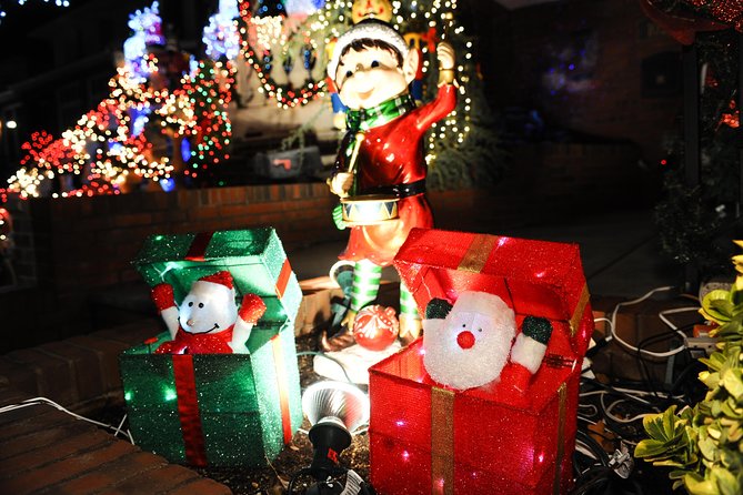 Dyker Heights Christmas Lights Express Bus from Times Square - Hot cocoa, cookies, and holiday music