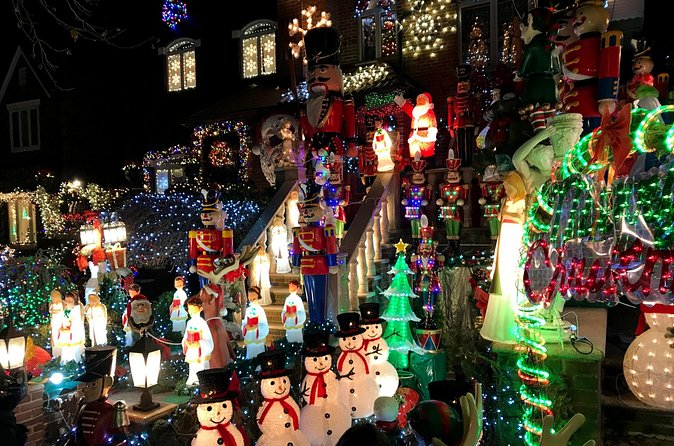 Dyker Heights Christmas Lights Tour from Times Square - The guide can make or break the evening